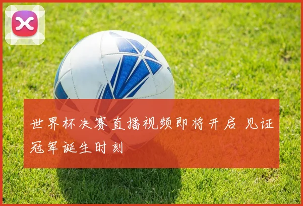 世界杯决赛直播视频即将开启 见证冠军诞生时刻